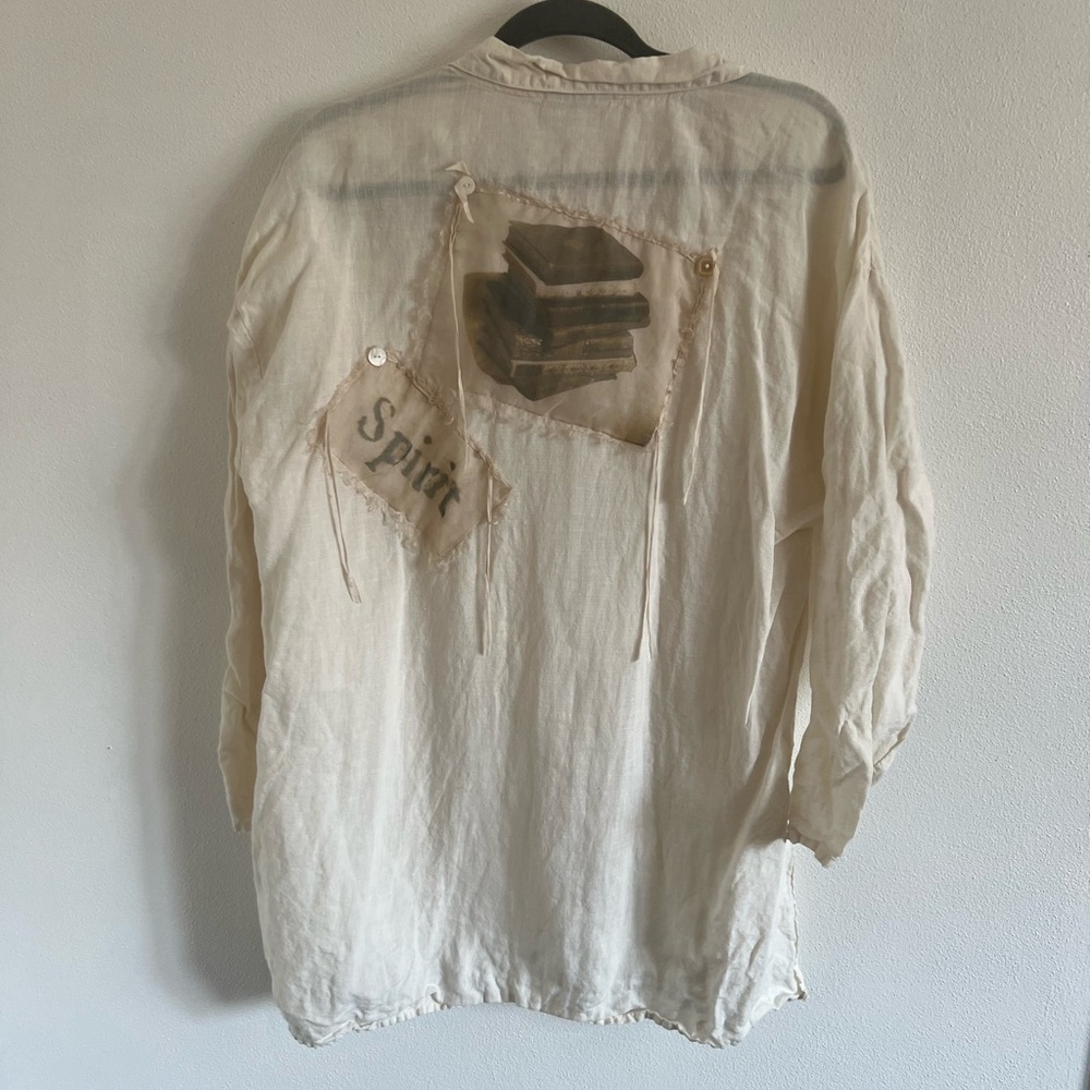 Homefrock Linen Blouse - Picture 6 of 9